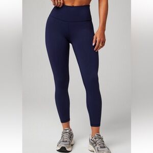 Fabletics PowerHold Navy High-Waisted Leggings